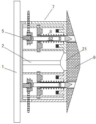 Novel fixture for advertising boards and operating method thereof