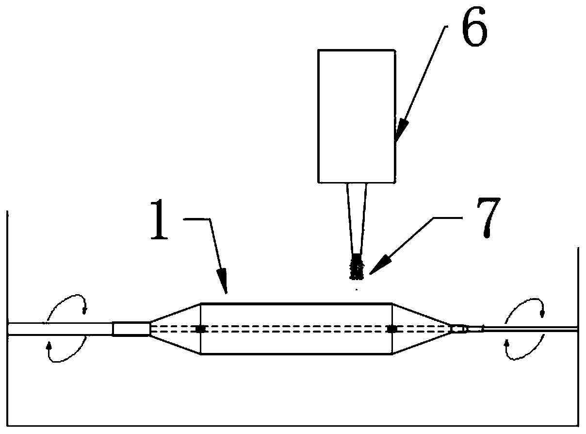 Medicine coating balloon, preparation method and medicine coating balloon dilatation catheter