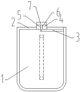 Rotary-opening dustproof cup used for brushing teeth