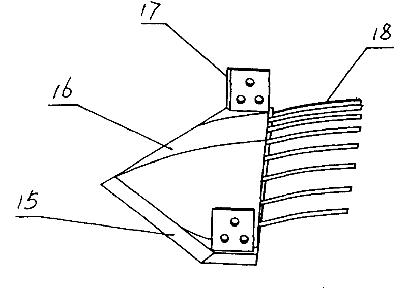 Dig-pull type cassava harvester