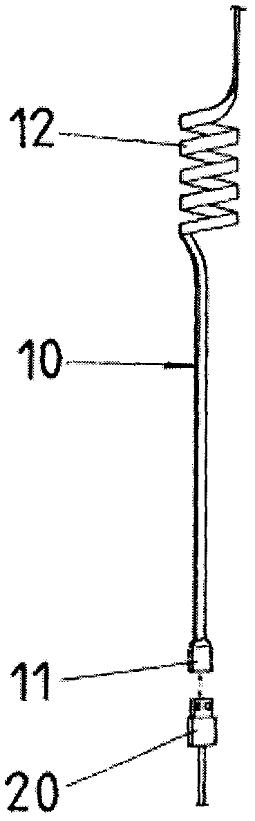 Universal serial bus (USB) extension cord capable of arranging wires