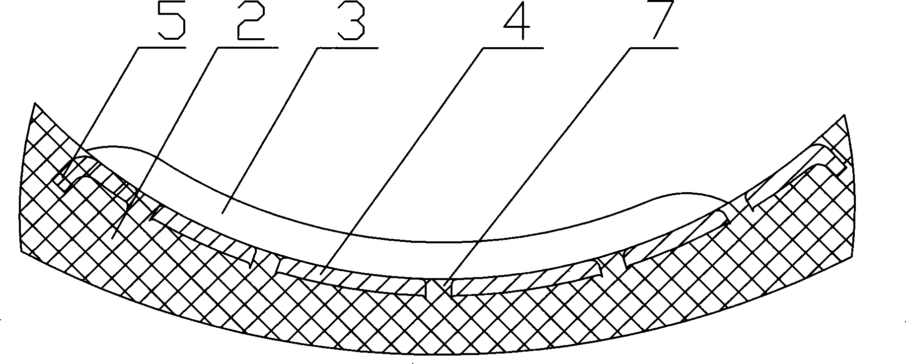 Plastic shuttle of netting machine