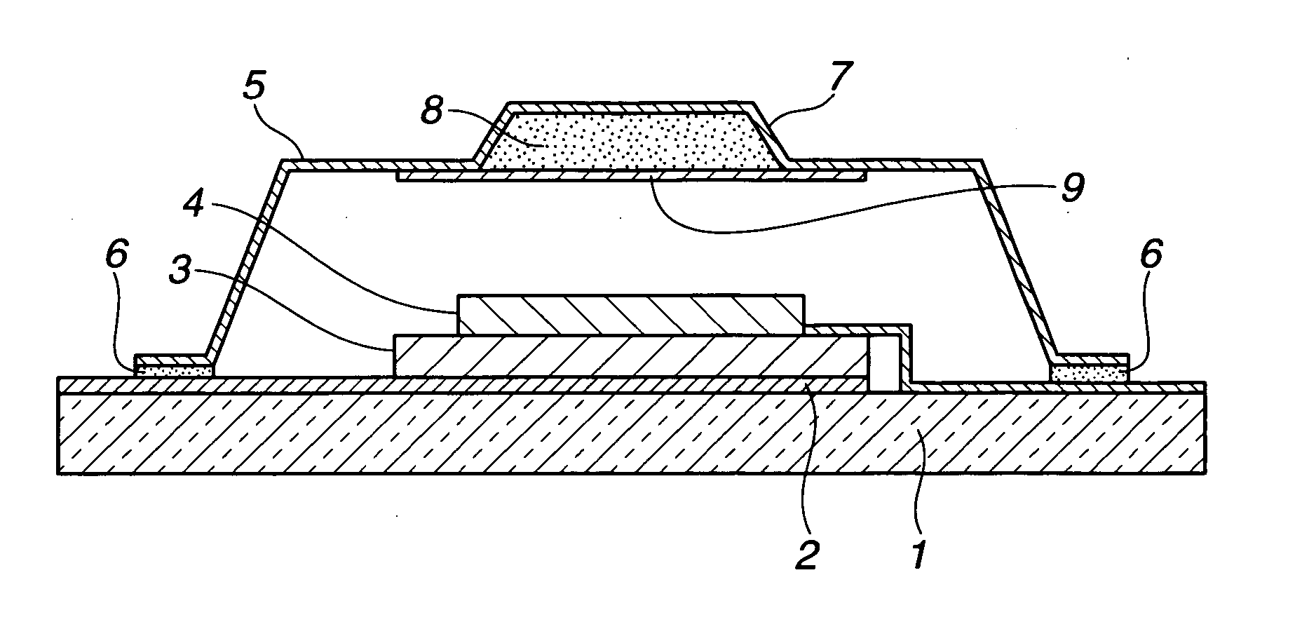 Water-absorbing agent for organic EL device and organic EL device