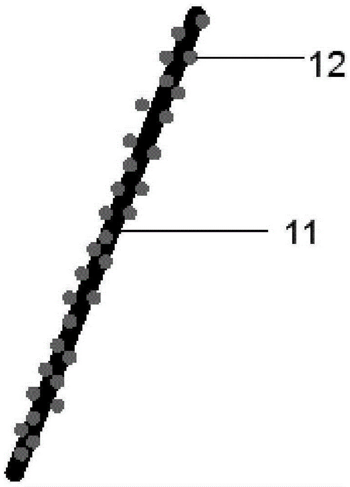 Fiber hybridized particle and polymer matrix composite material