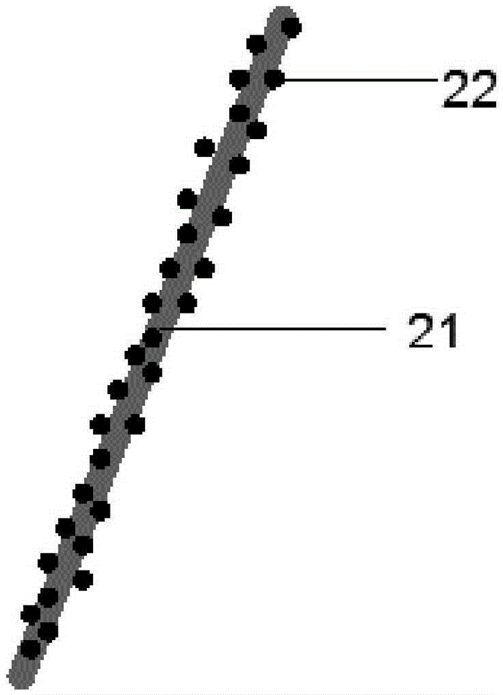 Fiber hybridized particle and polymer matrix composite material