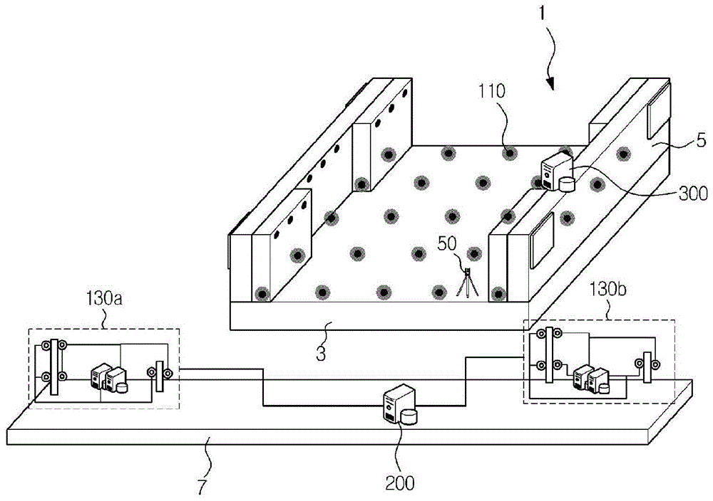 Marine floating dock equipped with precision management system