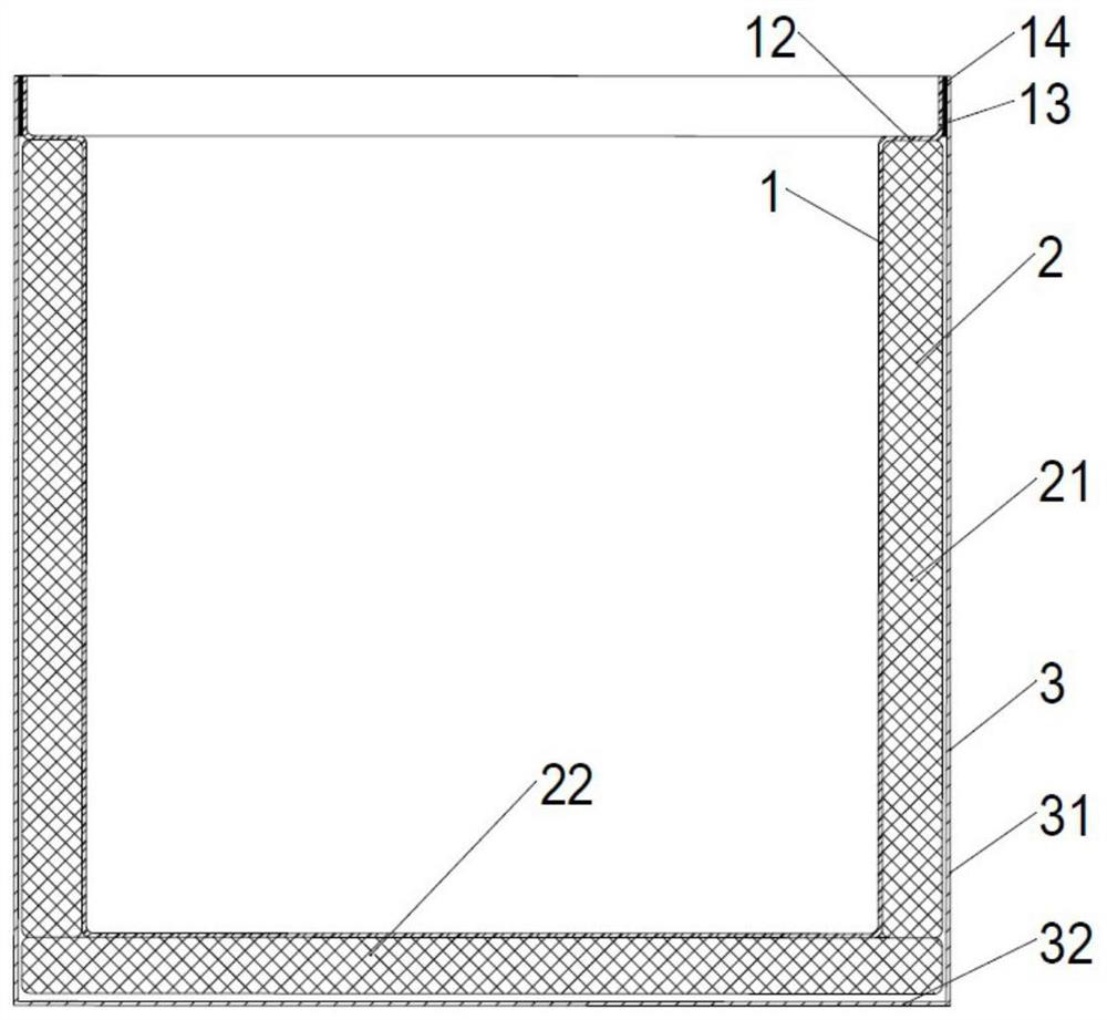 3D barrel-shaped vacuum insulation panel and heat preservation container