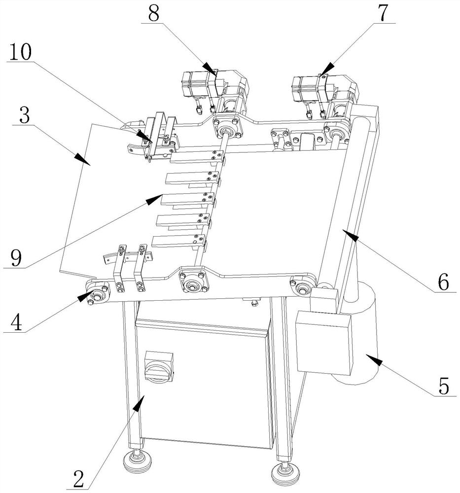 A green and environment-friendly infrared sterilizing fruit and vegetable drying device