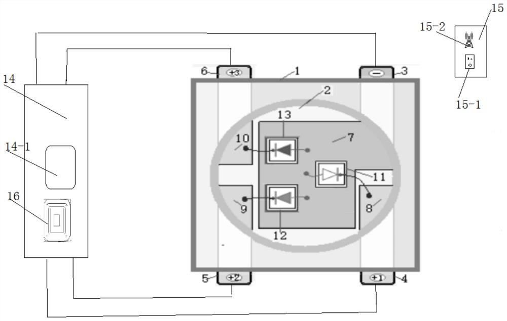 Four-pin three-core K-value-adjustable natural light-imitating LED patch