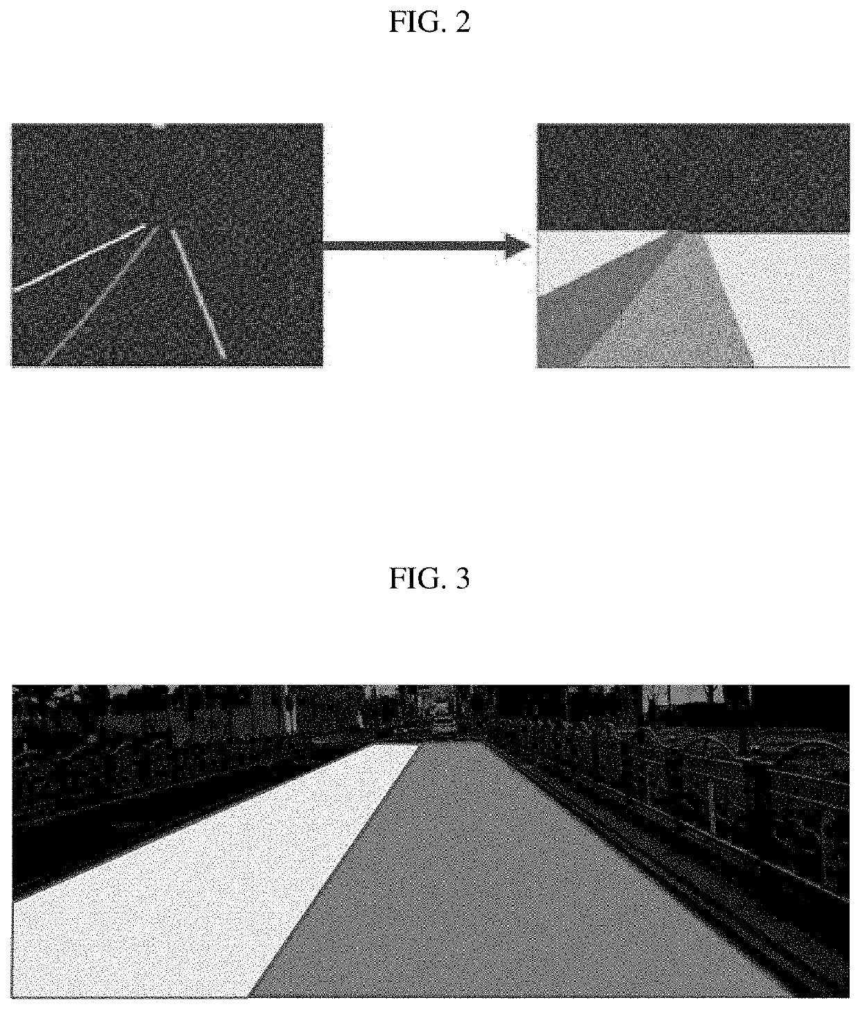 Image-based lane detection and ego-lane recognition method and apparatus