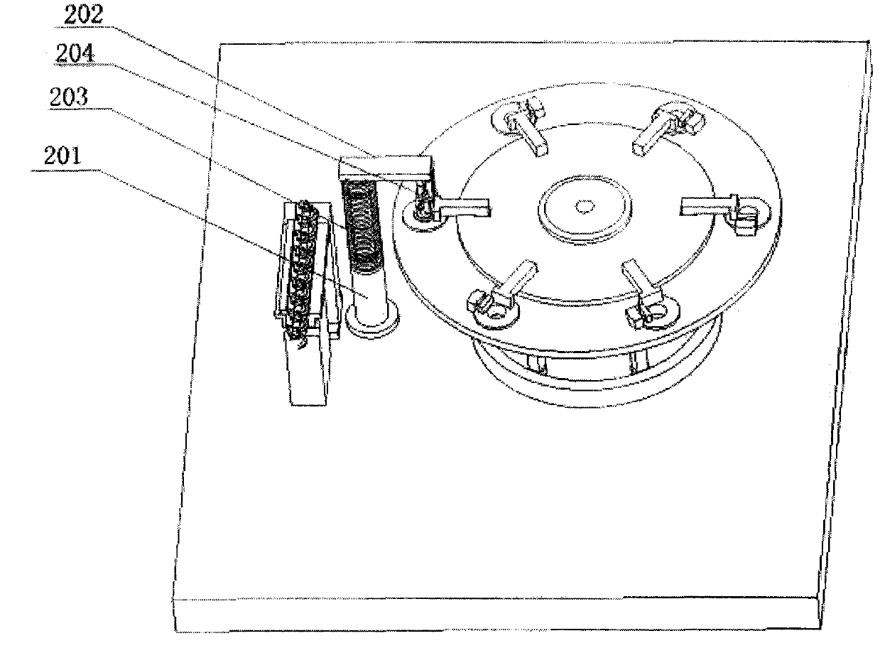 Fire extinguisher head automatic assembling machine