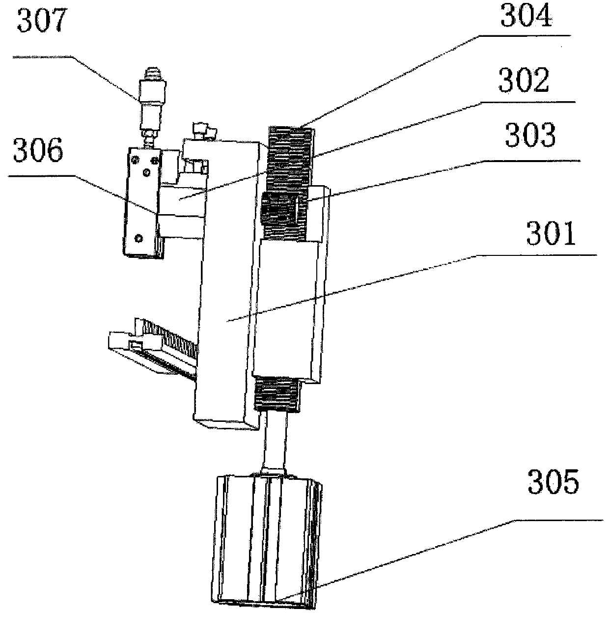 Fire extinguisher head automatic assembling machine