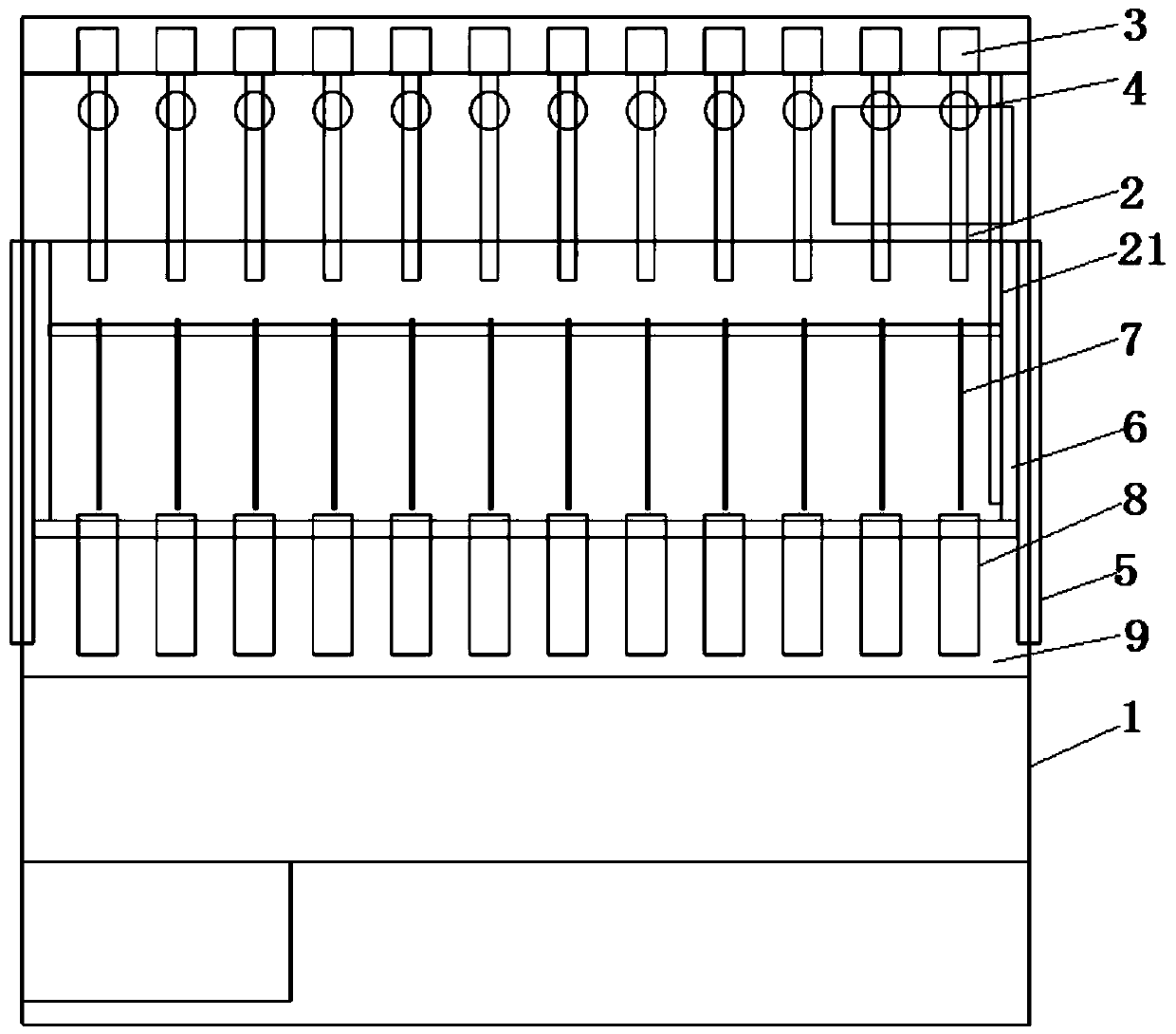 Condom pinhole detection device