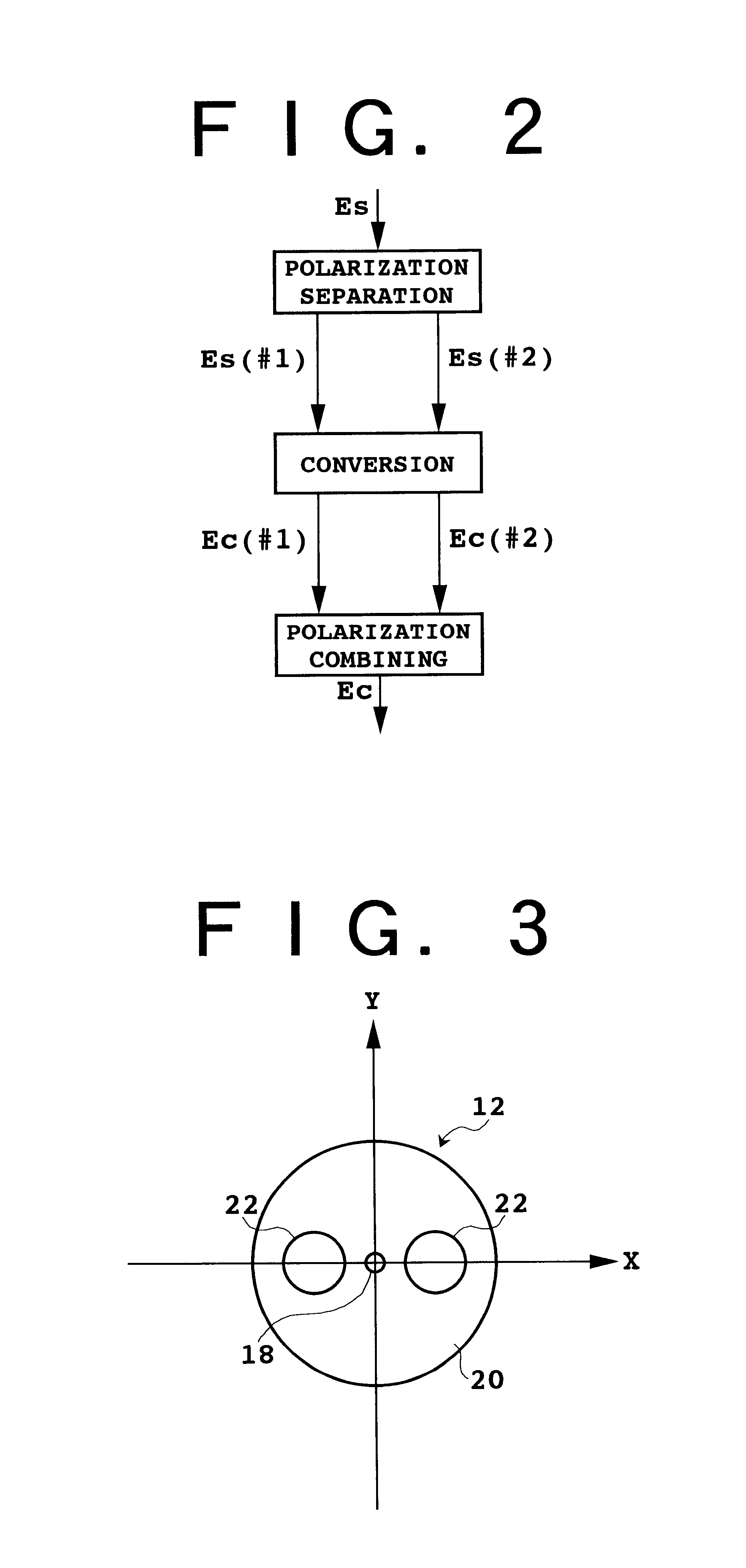 Device and system for phase conjugate conversion and wavelength conversion