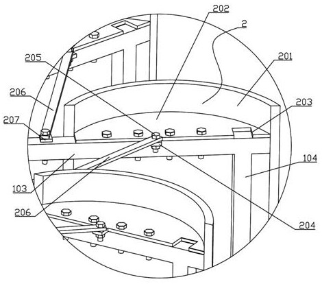 Vertical-axis wind turbine blade and structure thereof