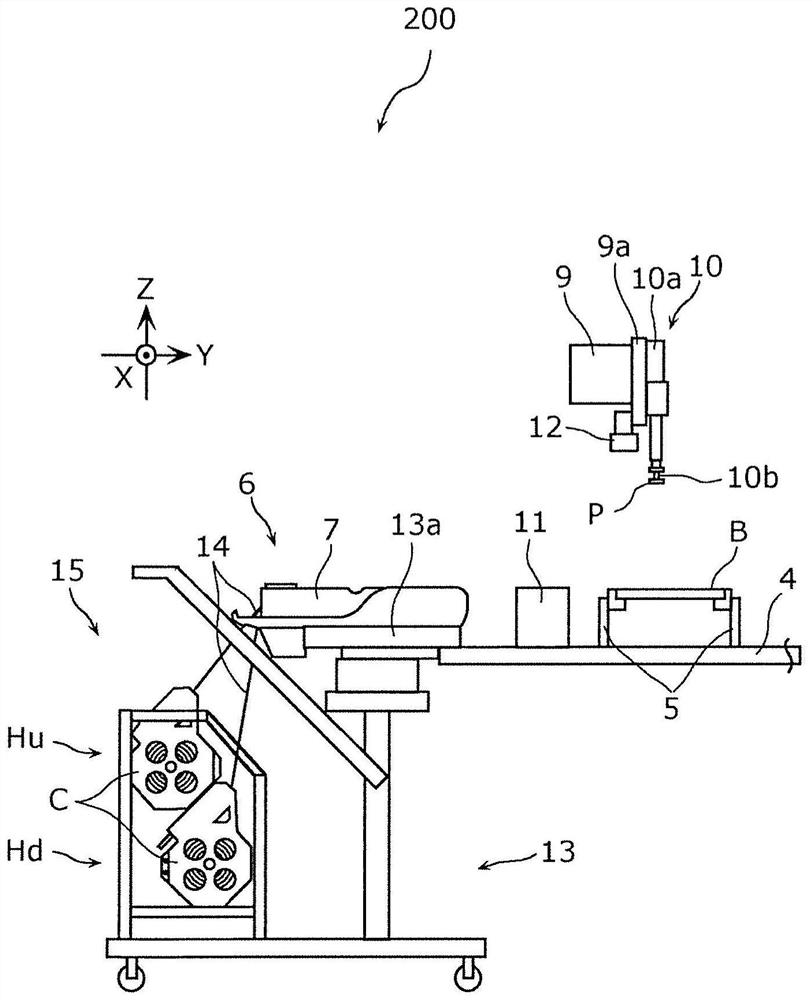 Mounting condition estimation device, learning device, and mounting condition estimation method