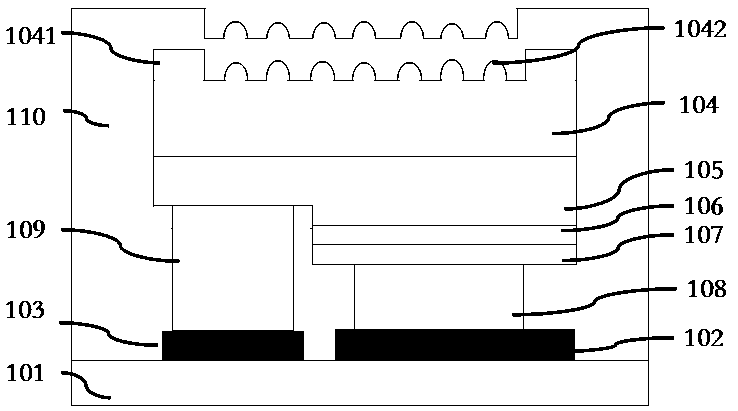 Ultraviolet light-emitting element, ultraviolet light-emitting element packaging body and manufacturing method thereof