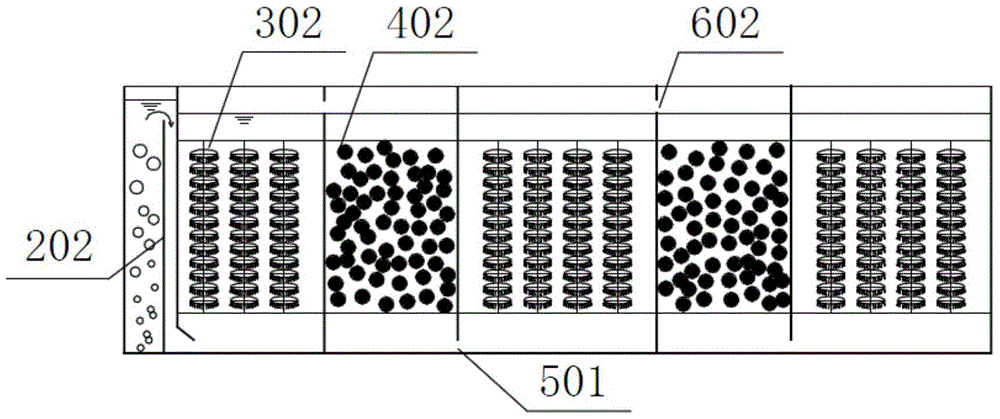 Landscape integrated sewage treatment system