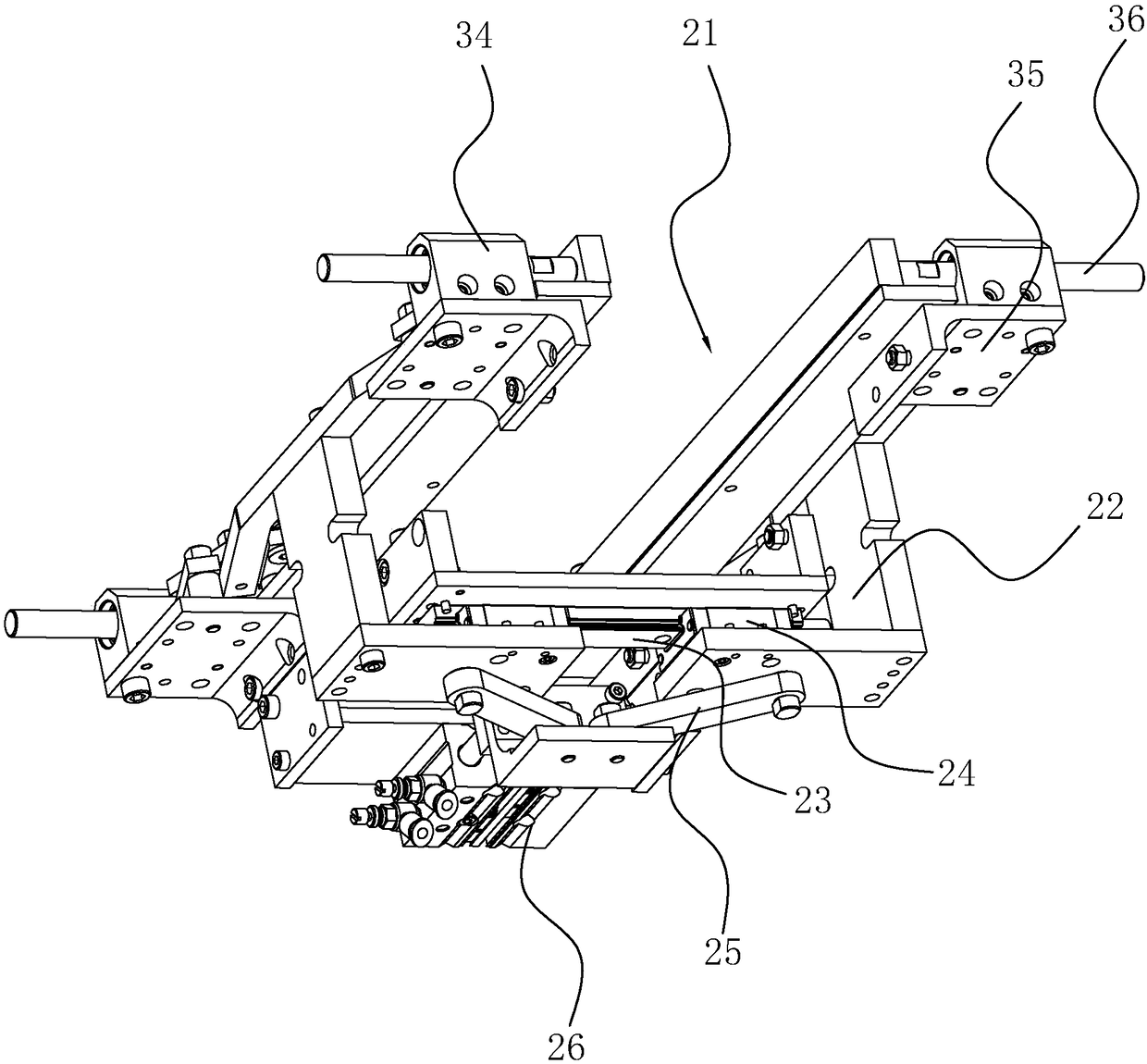 Automatic positioning-detecting system based on tube-boring perforating lathe