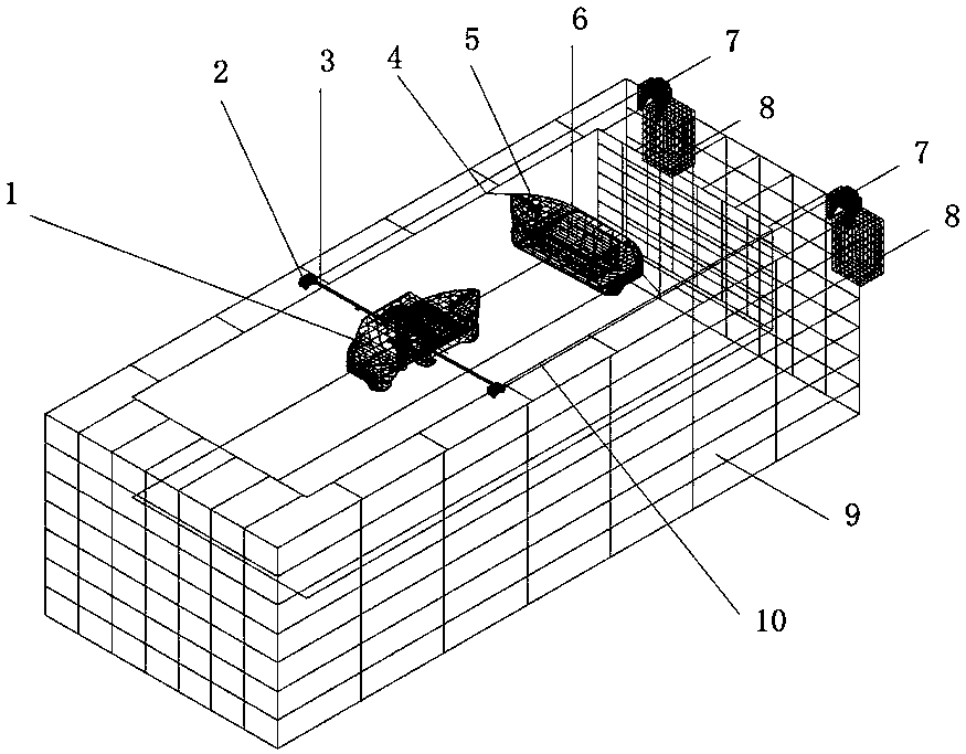 Liquid cargo ship collision experiment apparatus and liquid cargo ship collision experiment method