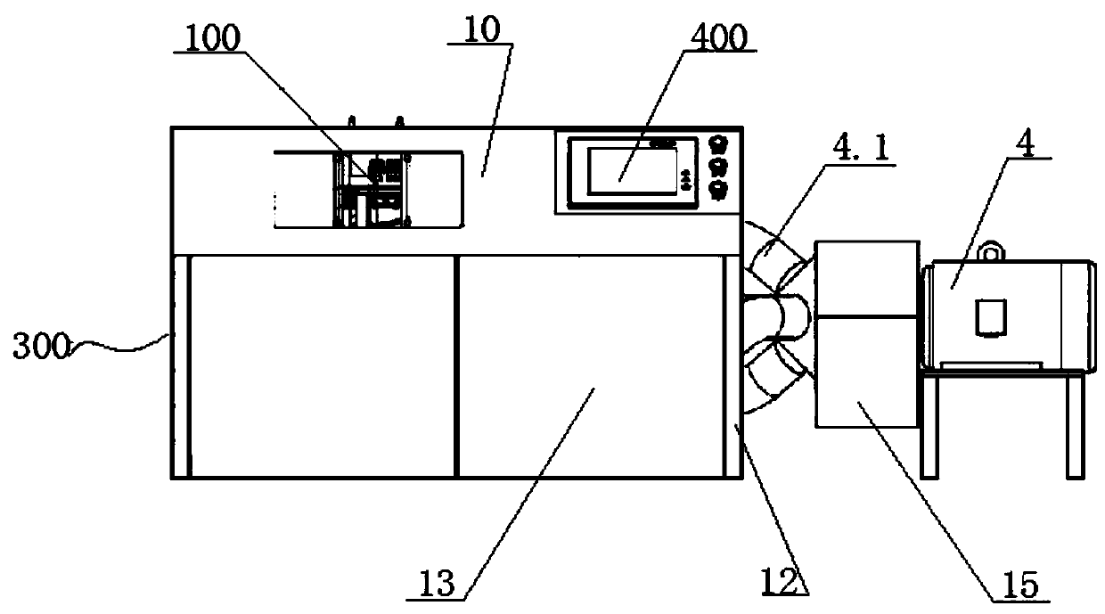 Slide valve cleaning and drying machine for railway vehicle brake system