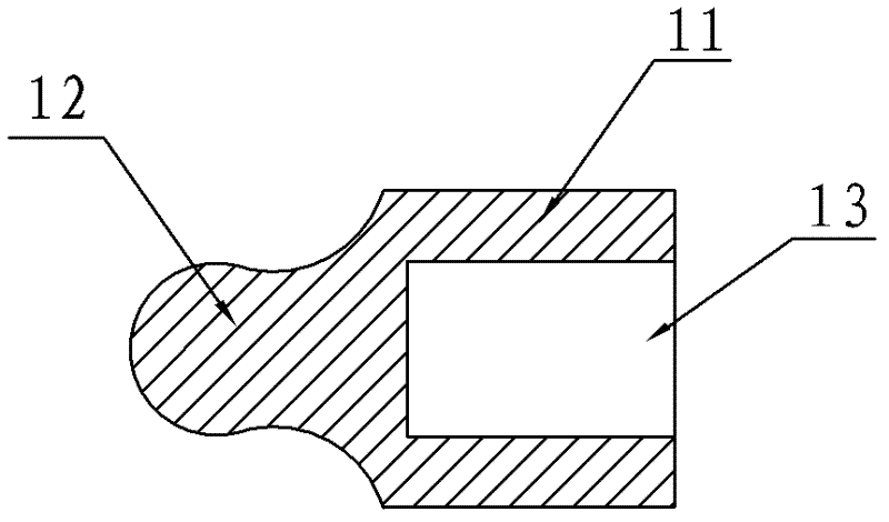 Valve push rod for bimetallic single cylinder diesel