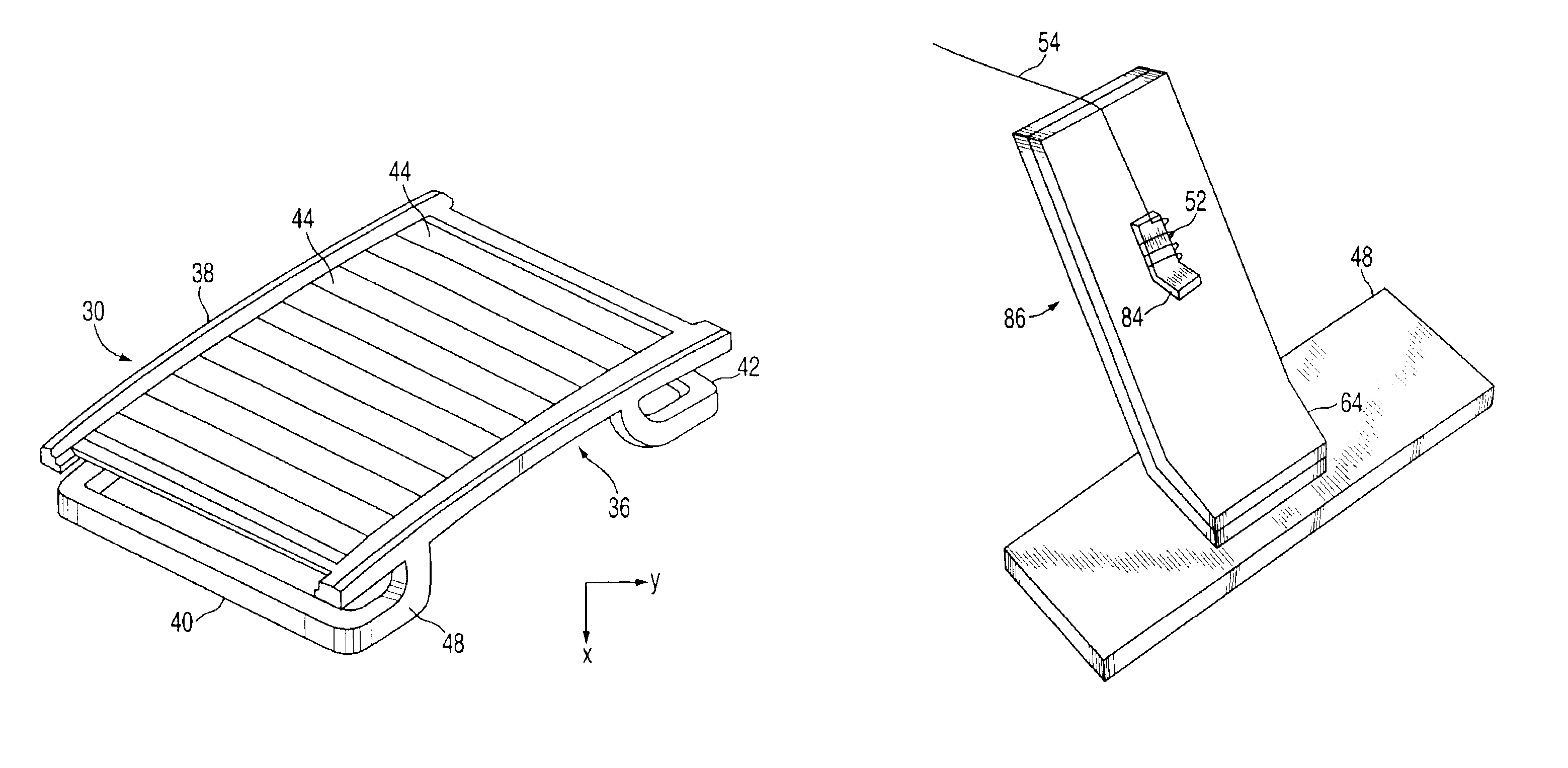 Damper wire spring for a cathode ray tube