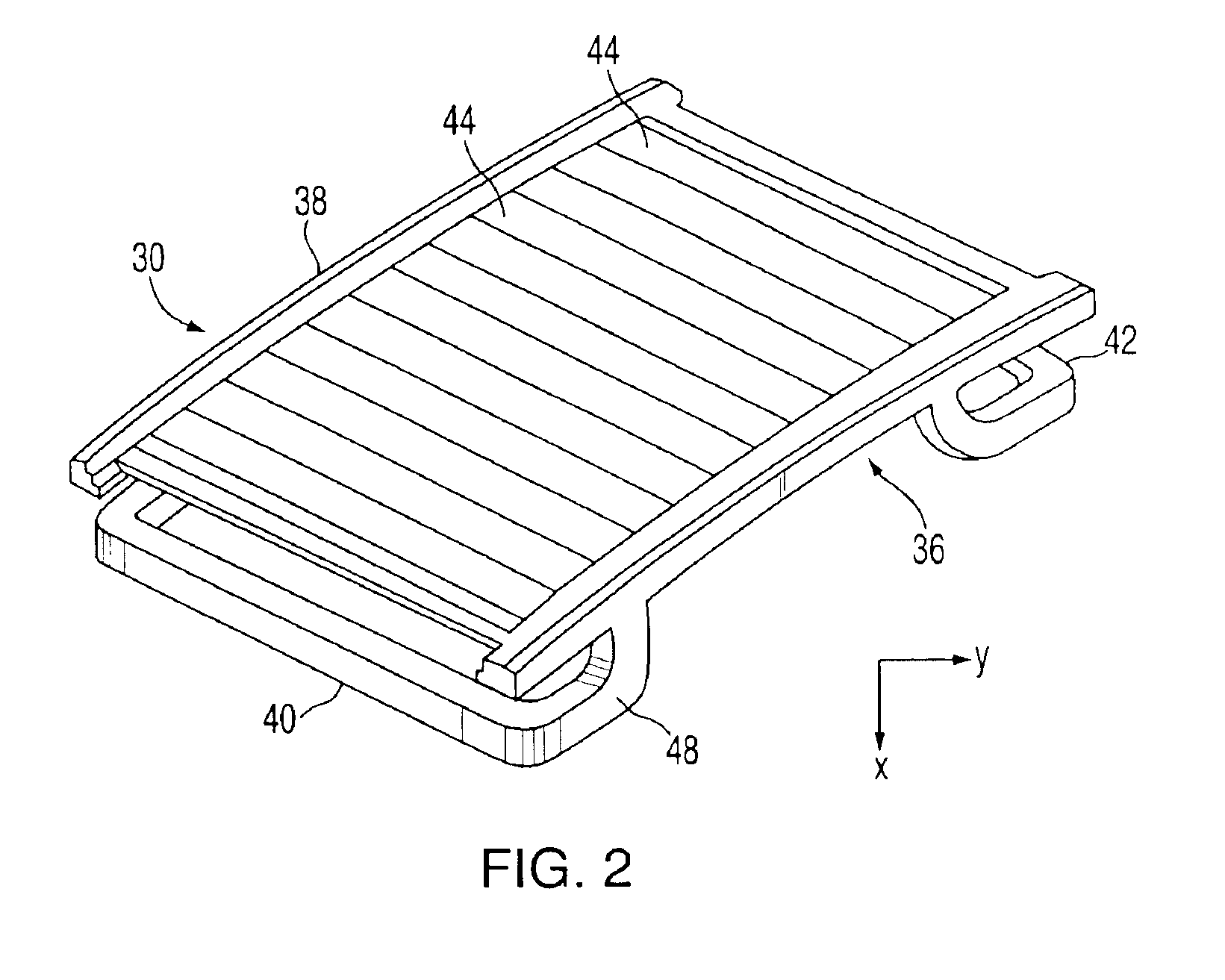 Damper wire spring for a cathode ray tube