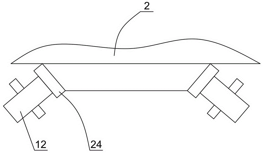 Automatic part charging device of automobile welding production line