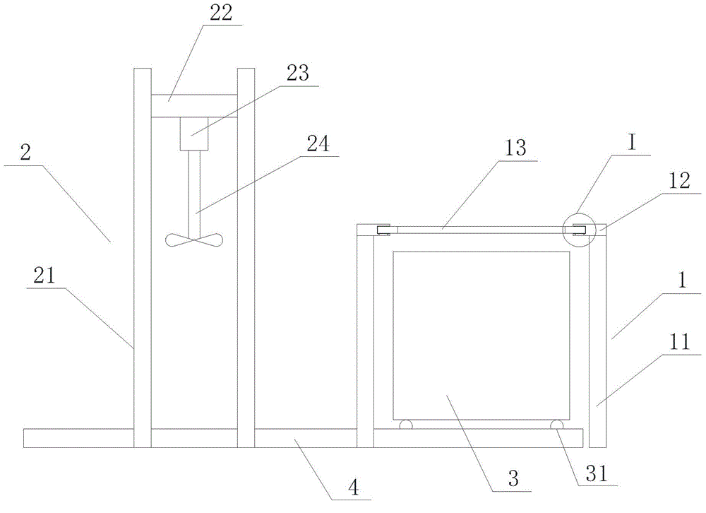 Automatic screen stirring device