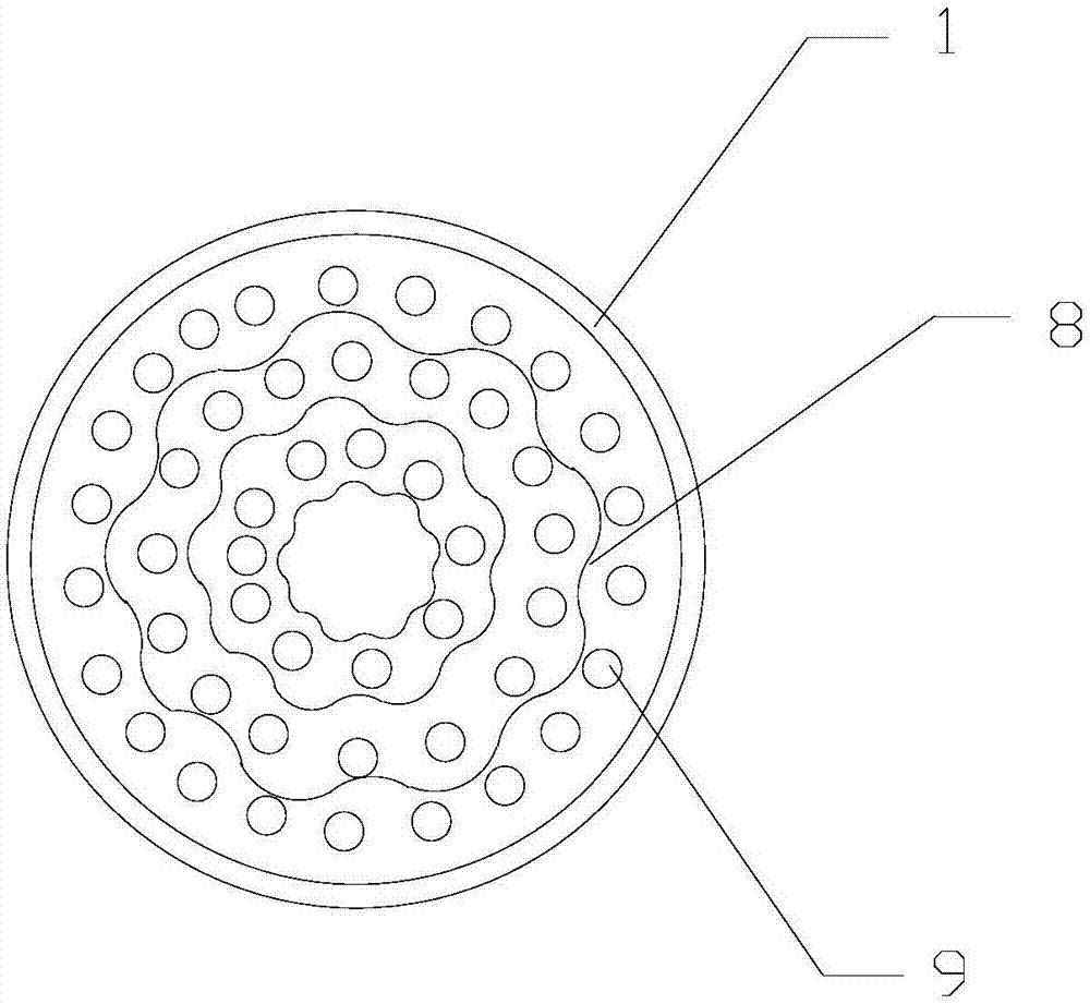 Spherical camera shield cleaning device