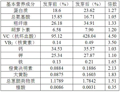 A kind of cassia imitation coffee beverage and preparation method thereof