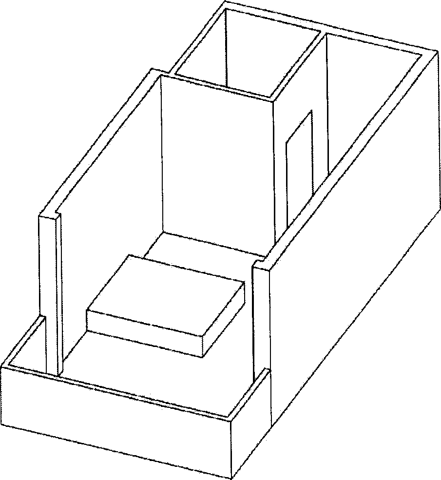 Spatial hotel type rooming houses