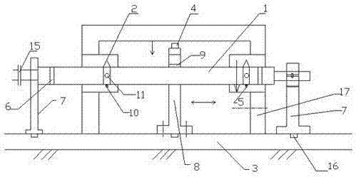 Porous boring machine for combined boring bar