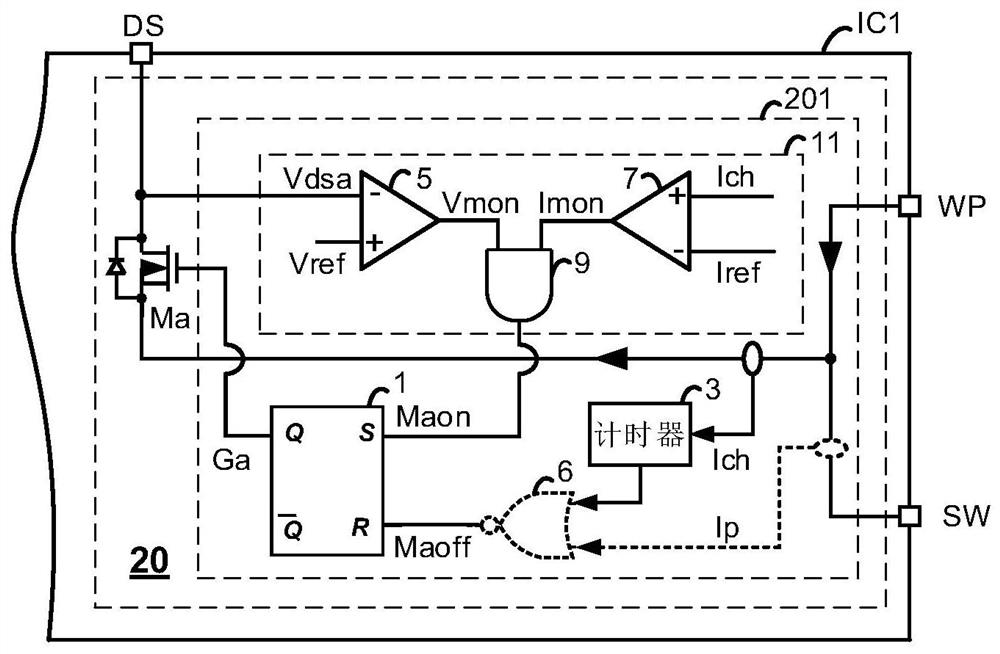 Energy recovery circuit for isolating voltage converter and method thereof