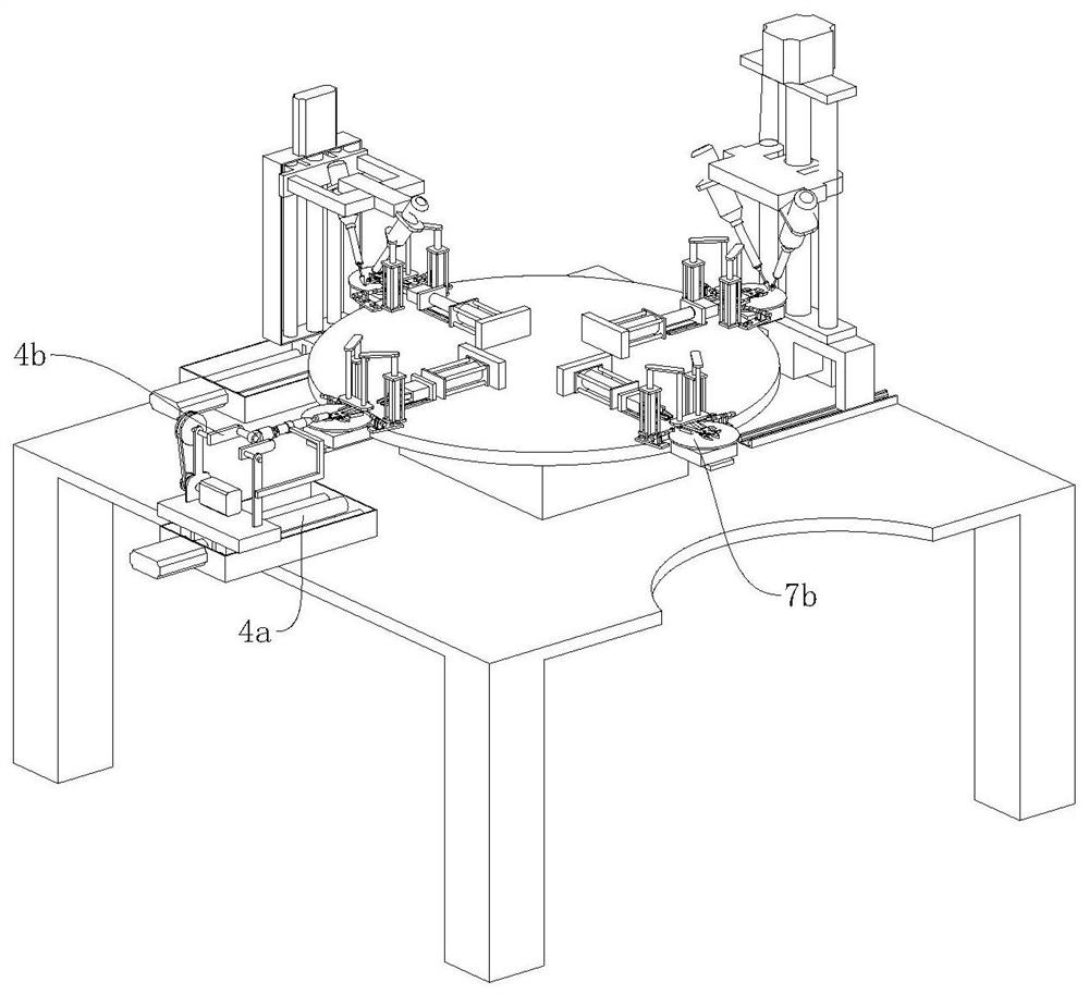 Grinding equipment for right-angle double-head clamps