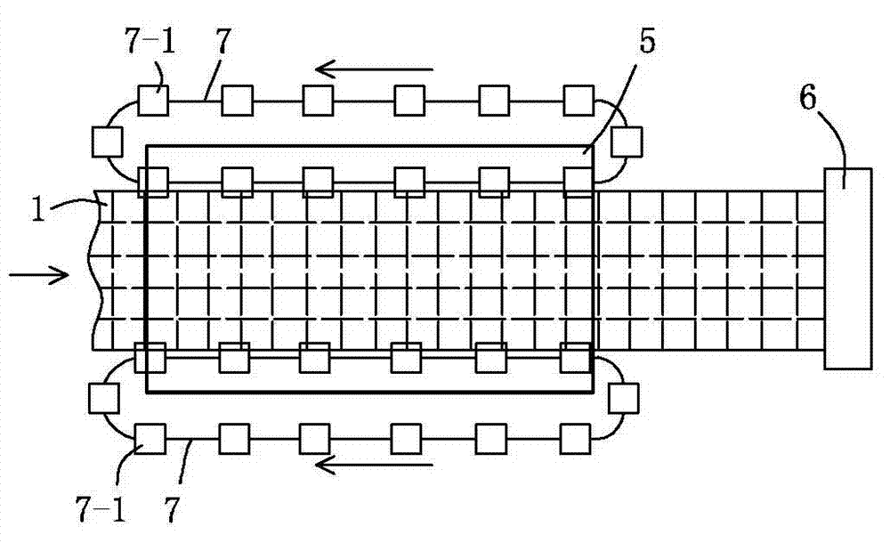 Warp-knitted polyester glass fiber three-dimensional slope protection soil fixation grating and preparation method thereof