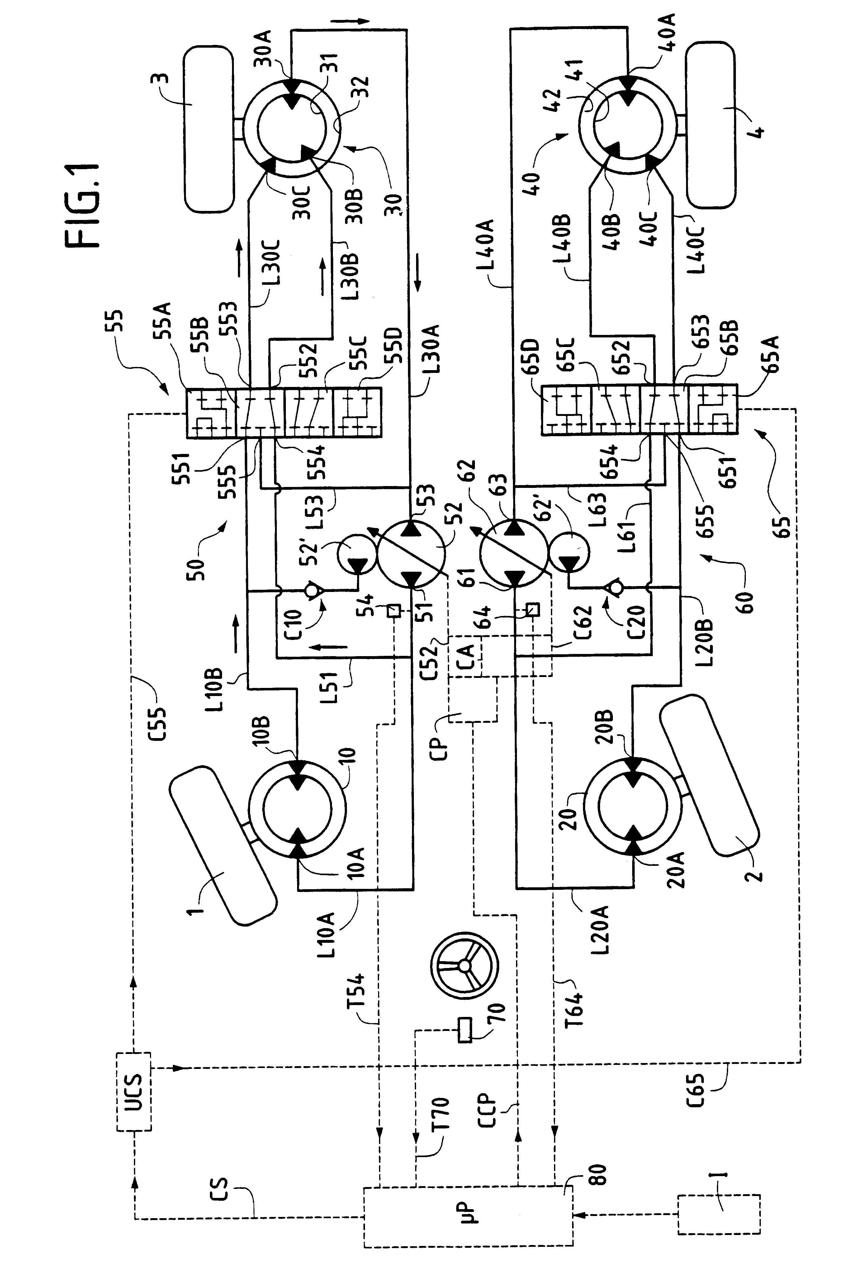 Transmission apparatus for a vehicle having at least two drivable axles