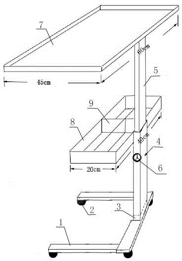 Movable operation instrument platform