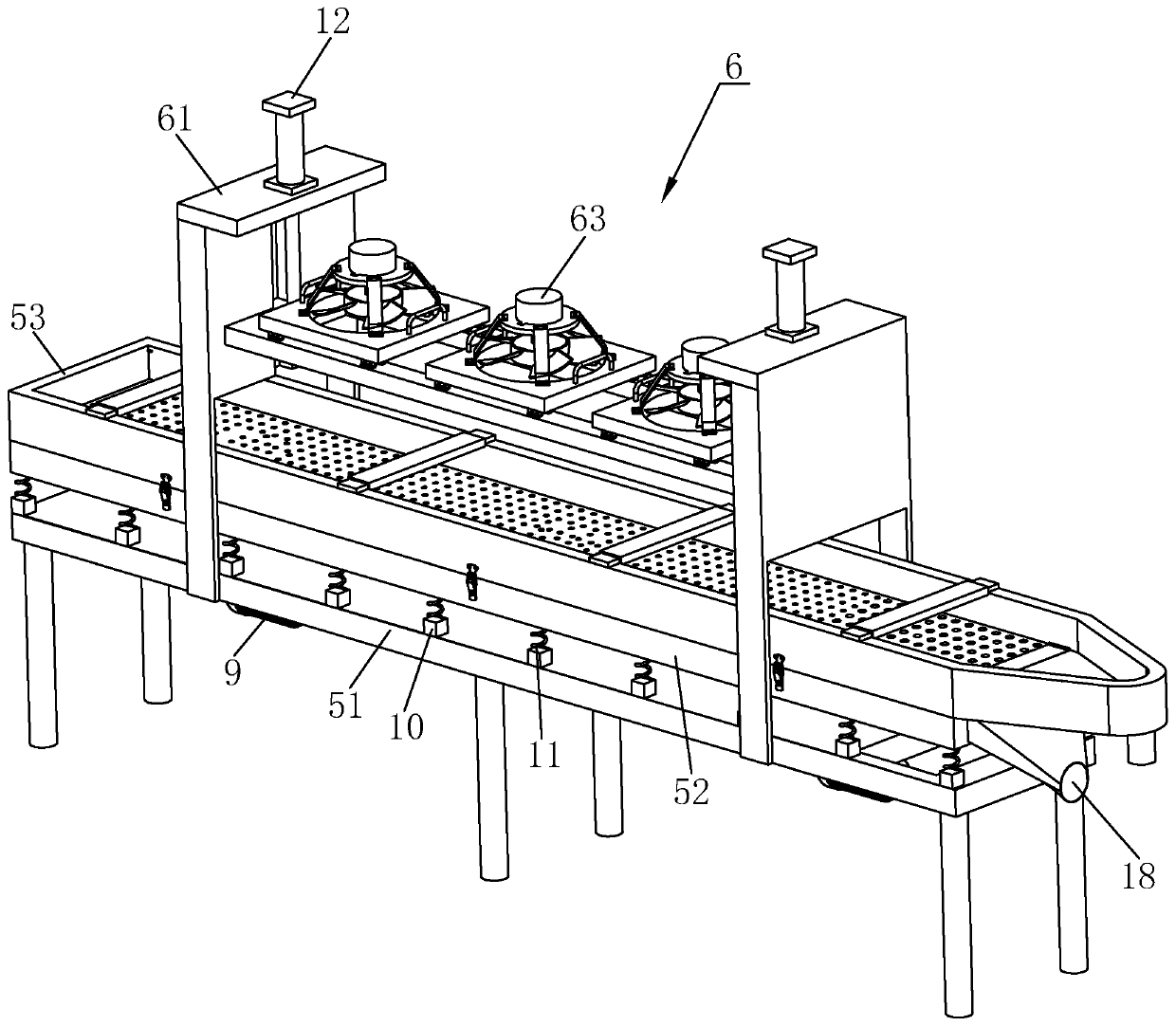 Plastic pelletizing production line