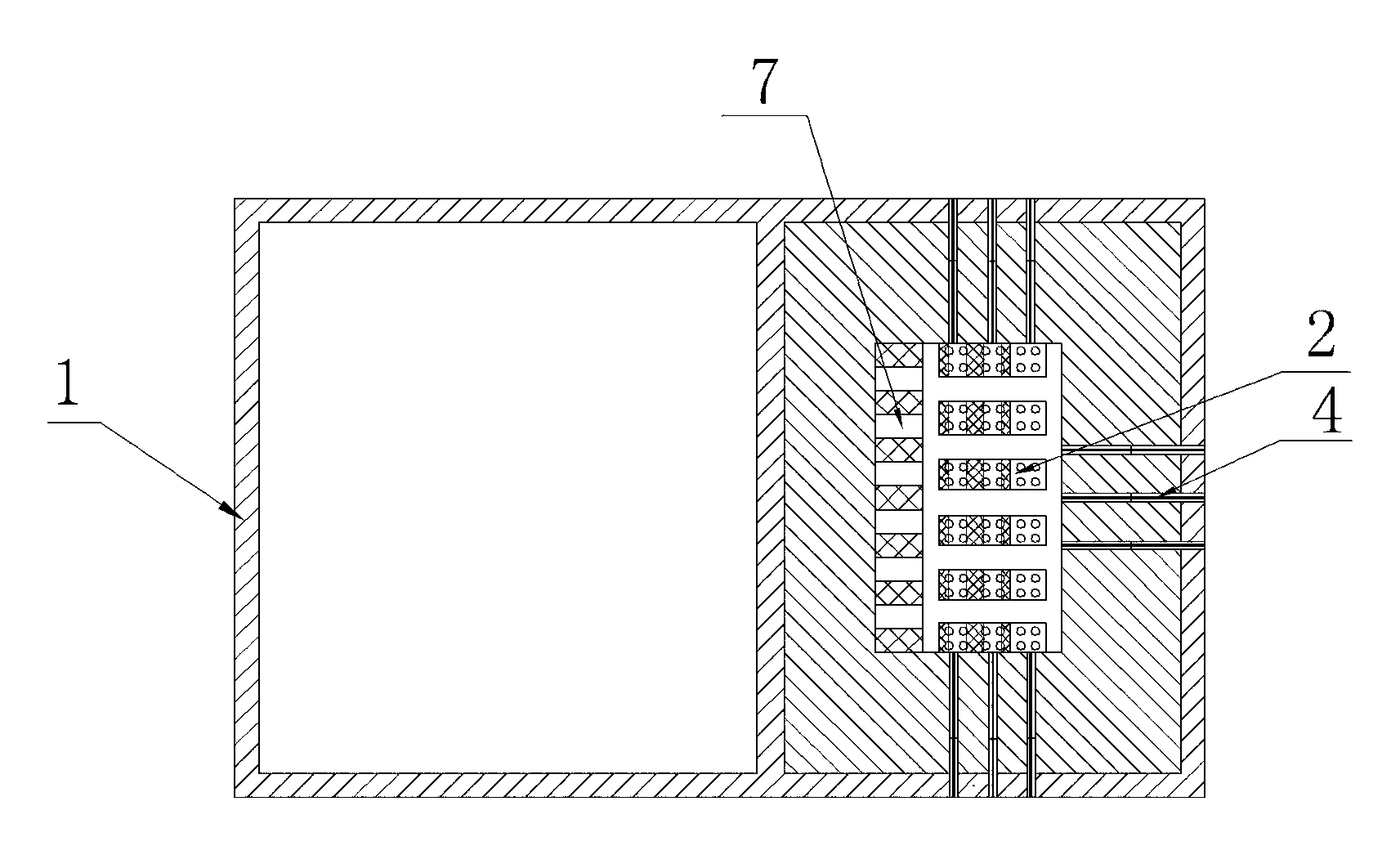 Solid waste incinerator body