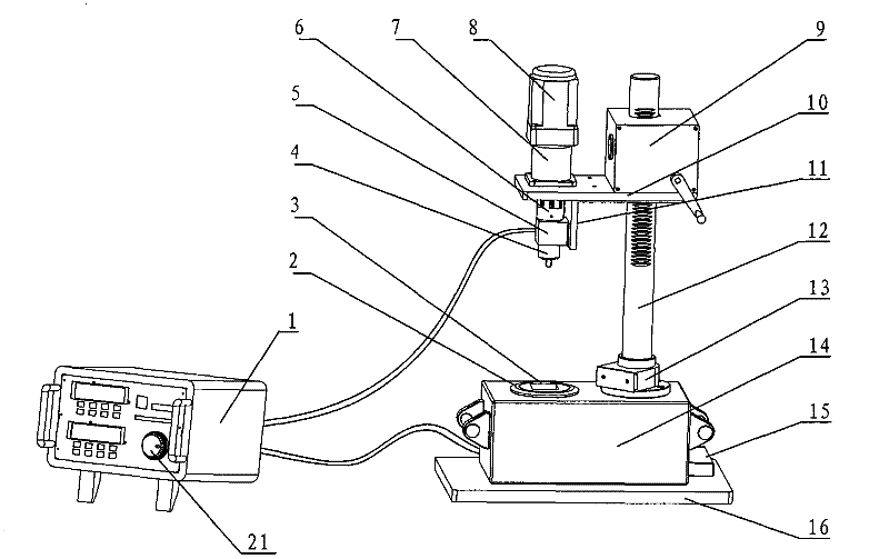 Verification instrument of torque multiplier