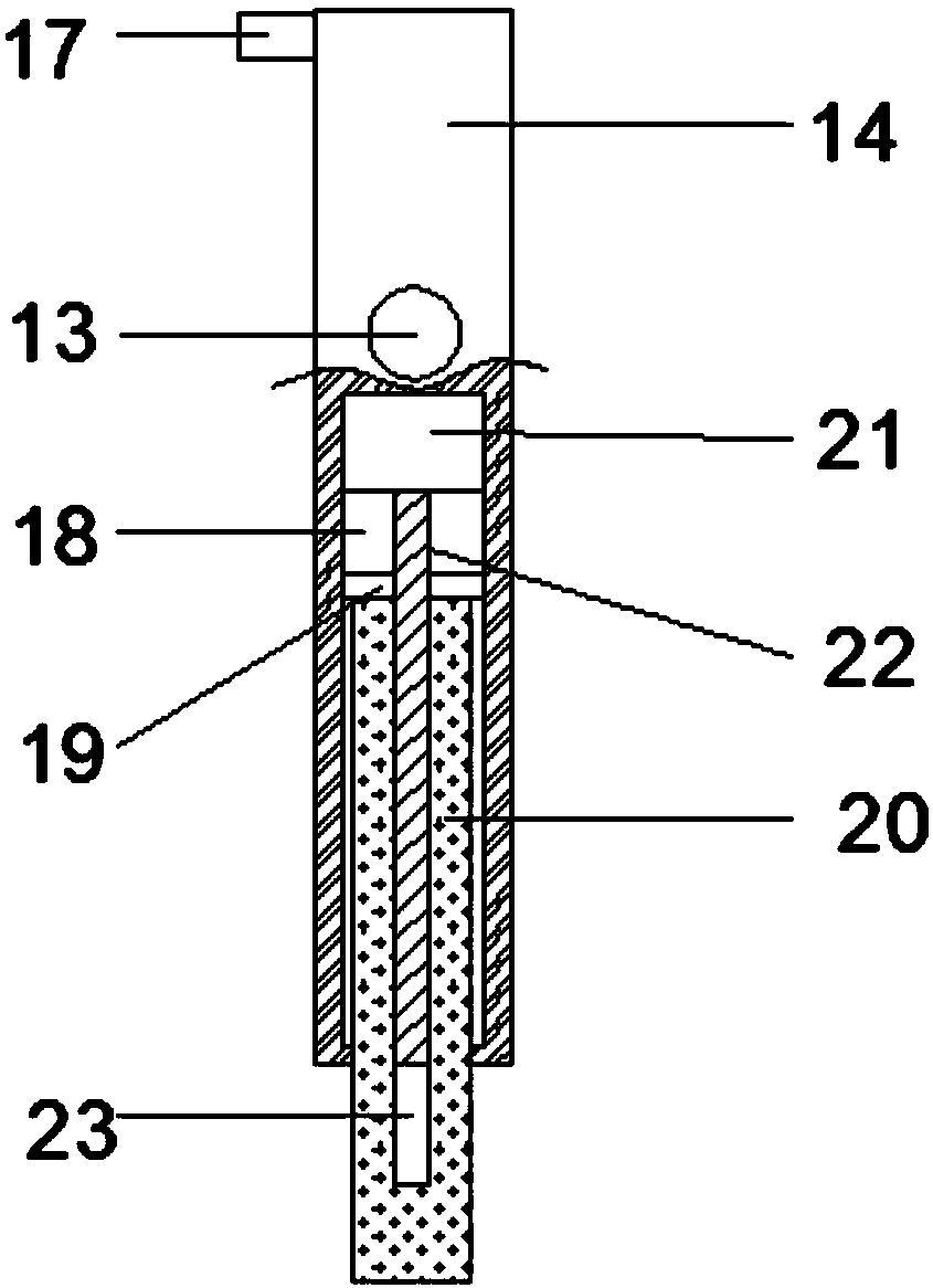 Nursery stock trimming device