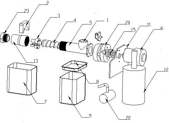 Household two-level pressing low temperature oil press