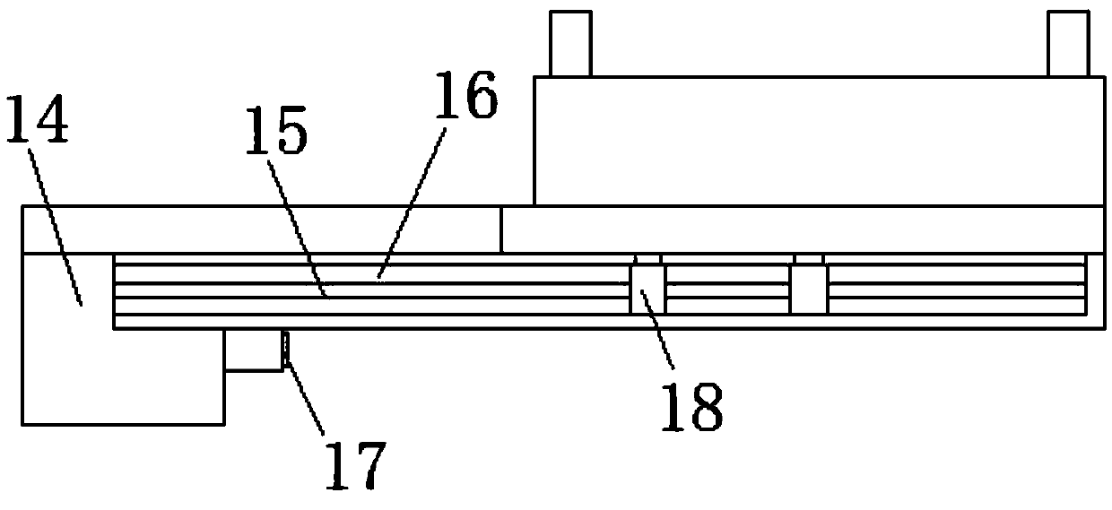 Blood drawing nursing device for pediatric department