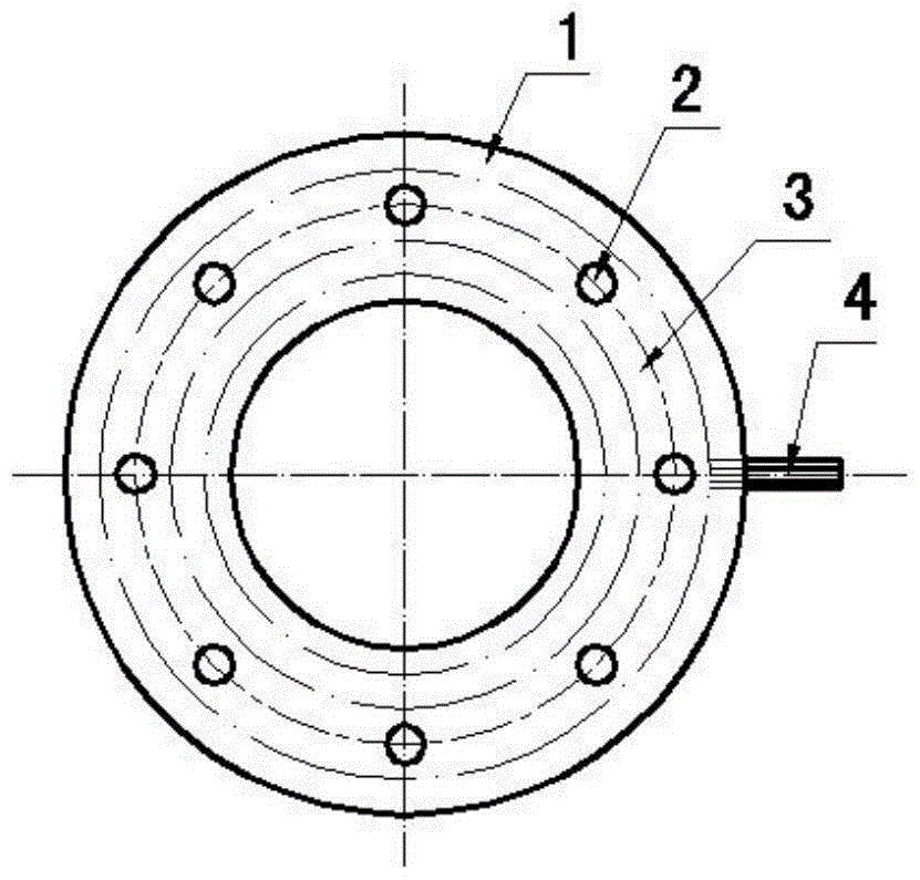 A continuous casting tundish argon-blowing upper nozzle seat brick and its installation method and application