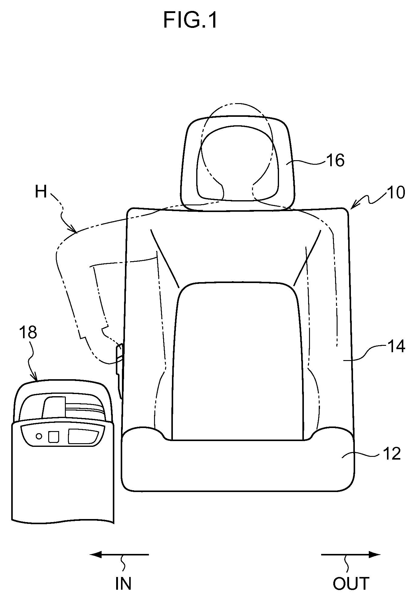 Lumbar support operation member and vehicle seat