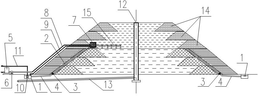 Method for increasing capacity of flat type wet-method red mud disposal site by dry method