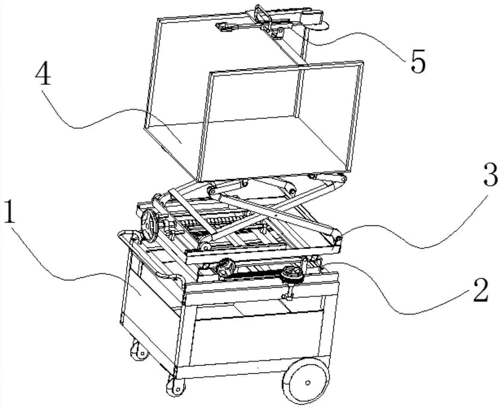 Fruit picking workbench