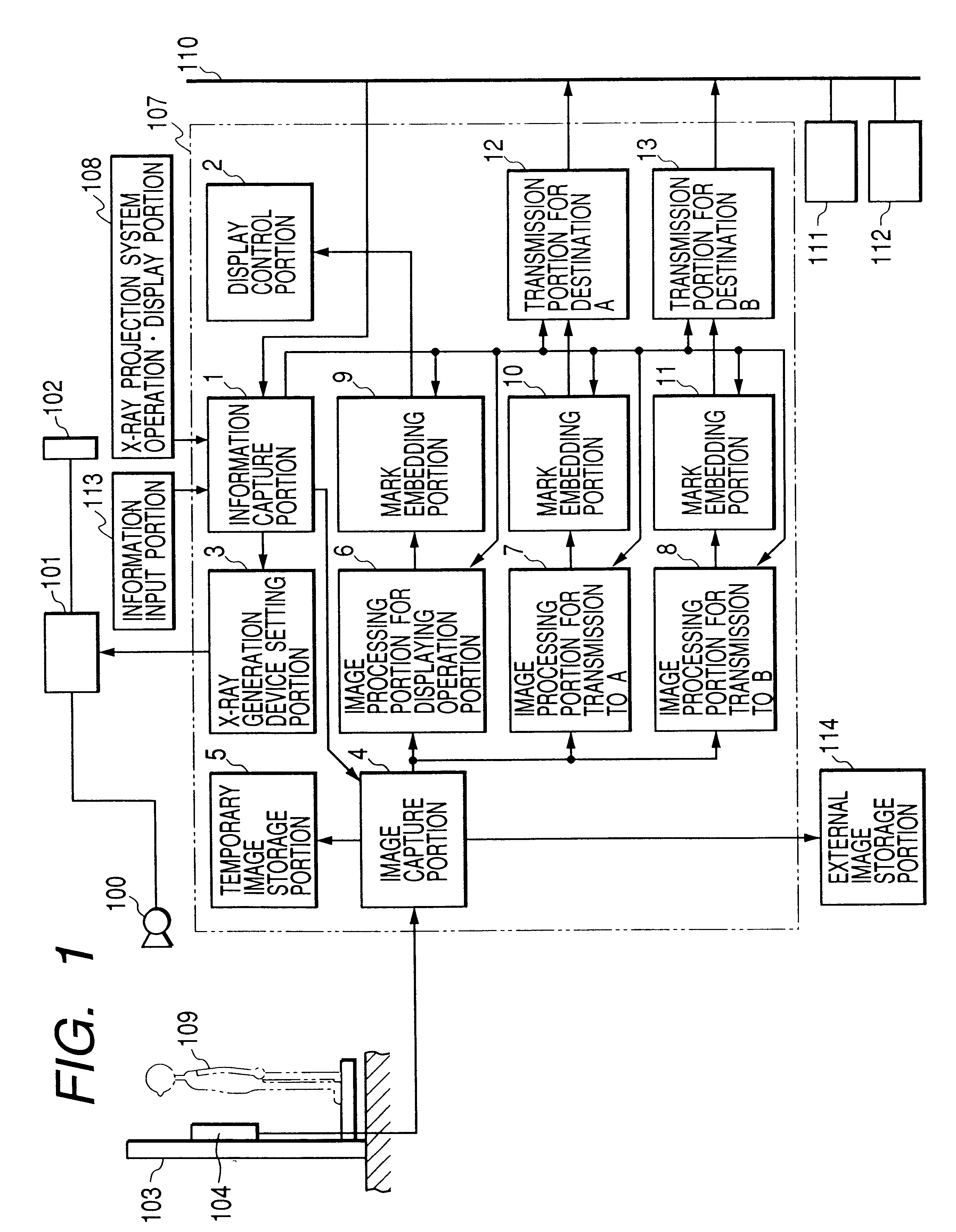 X-ray photo-taking system, X-ray photo-taken image display method, and storage medium